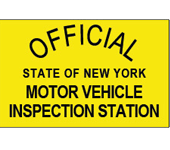 Official New York Motor Vehicle Inspection Station